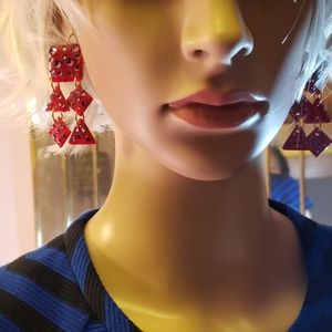 Vintage Retro Art Deco earings